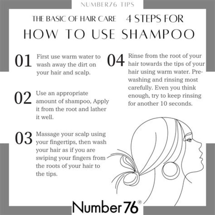 How to use shampoo?