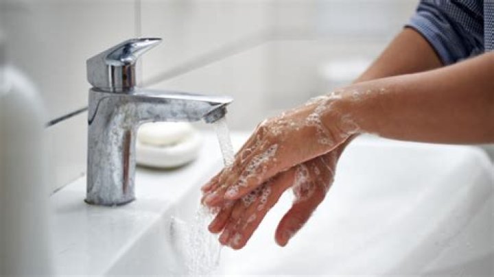 How to wash hand without water?
