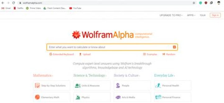 How to write the index number in the Wolfram Alpha search engine