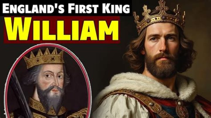 How was the first king of england?