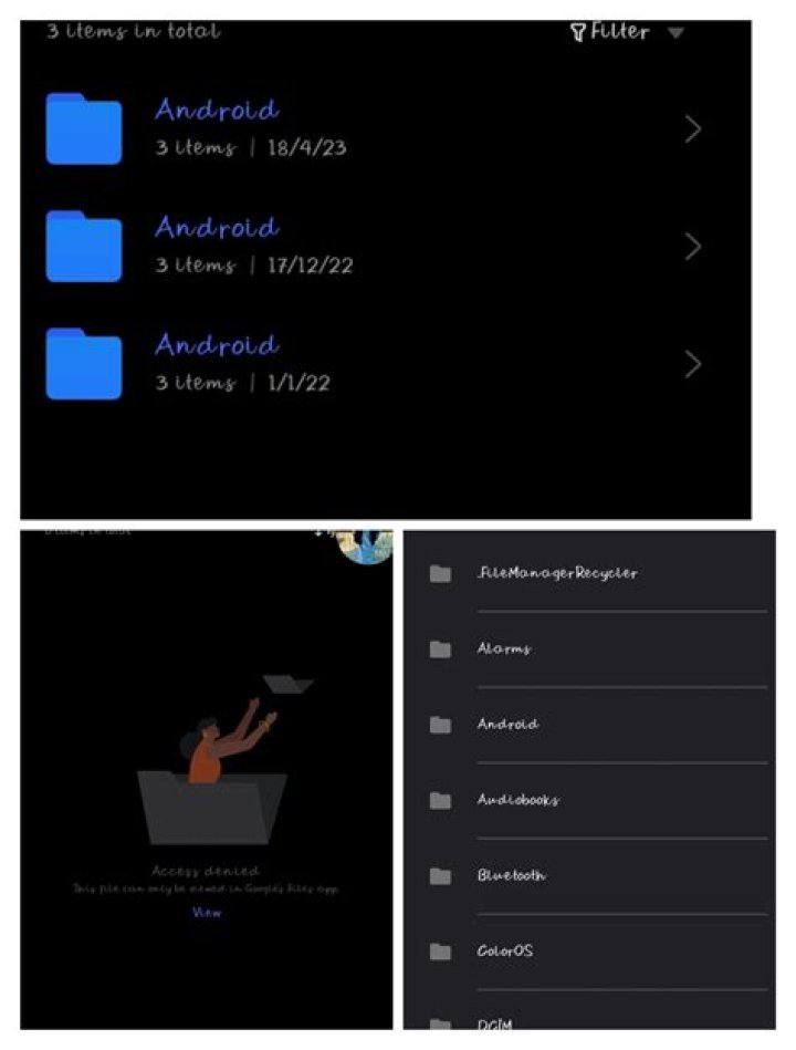 Importing worlds in Minecraft on Android: missing "games" folder