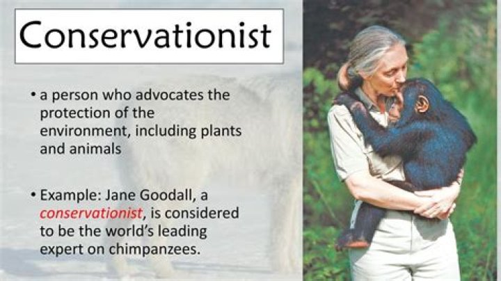 Is a conservationist a scientist?