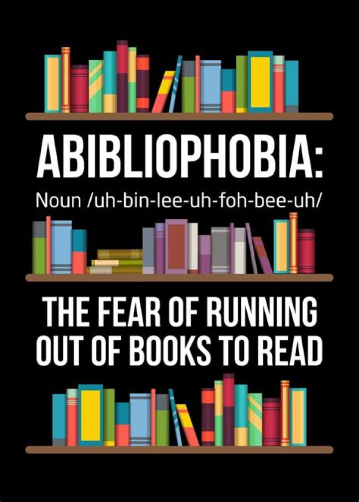 Is abibliophobia a real word?