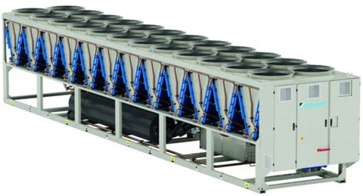 Is air cooled chiller?