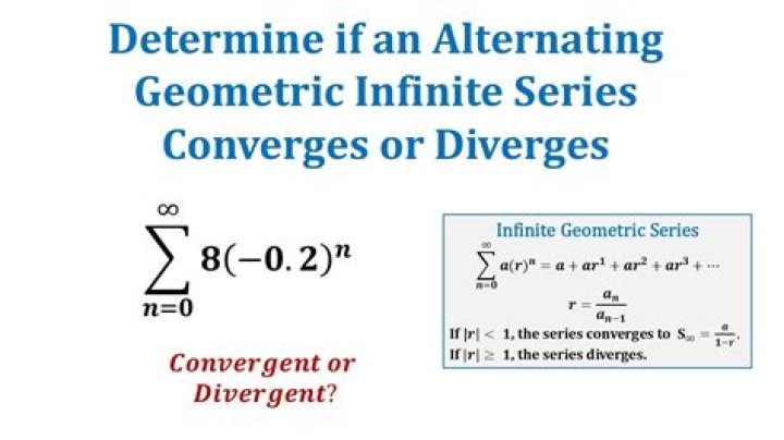 Is alternating series convergent?