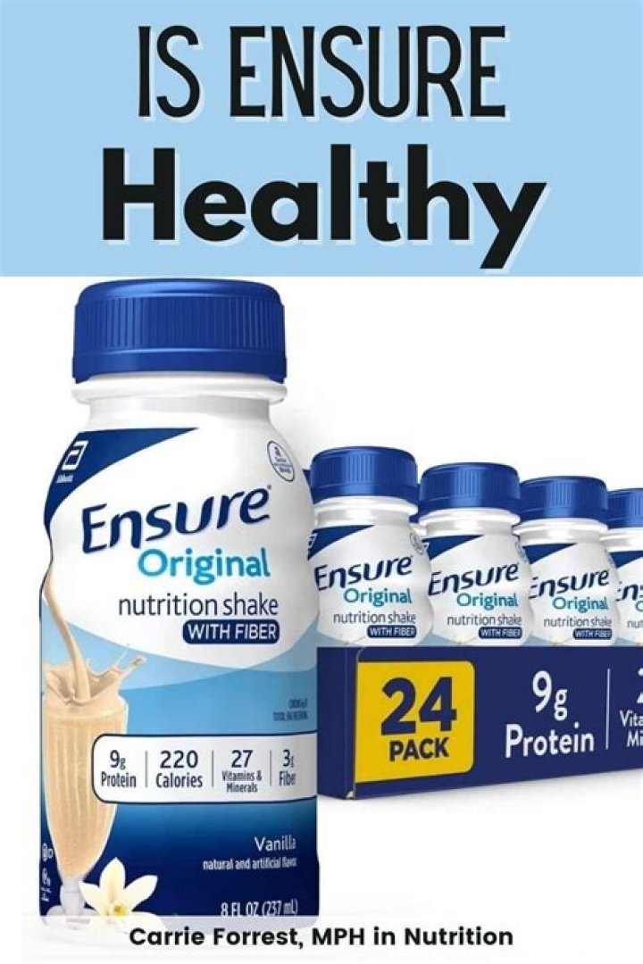Is ensure good for you?