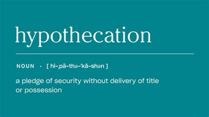 Is hypothecation removal necessary?