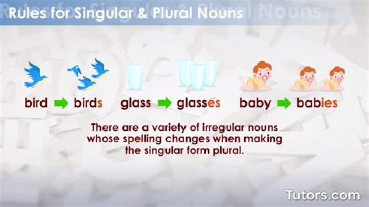 Is imperfections plural or singular?