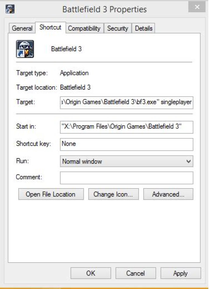 Is it possible to launch Battlefield 3 or 4 campaign without Battlelog
