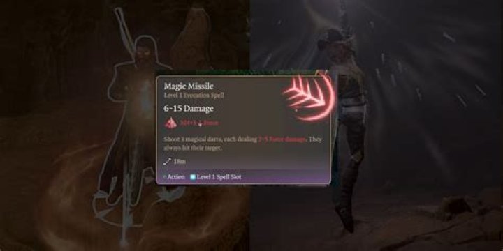 Is magic missile a cantrip?