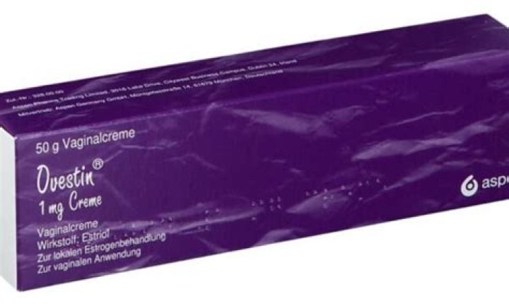 Is ovestin 1mg cream hrt?