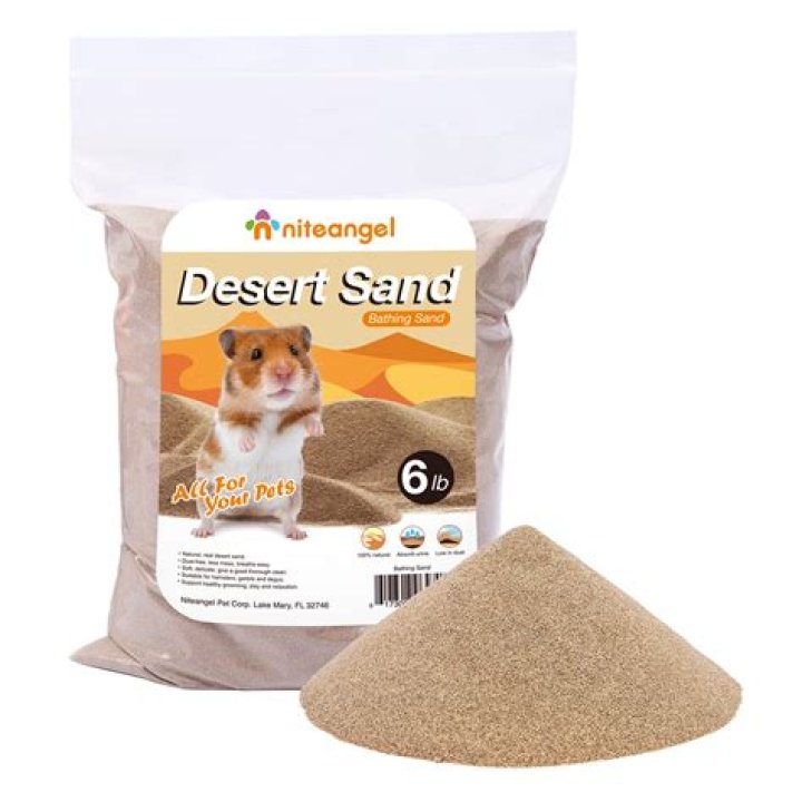 Is sand safe for hamsters?