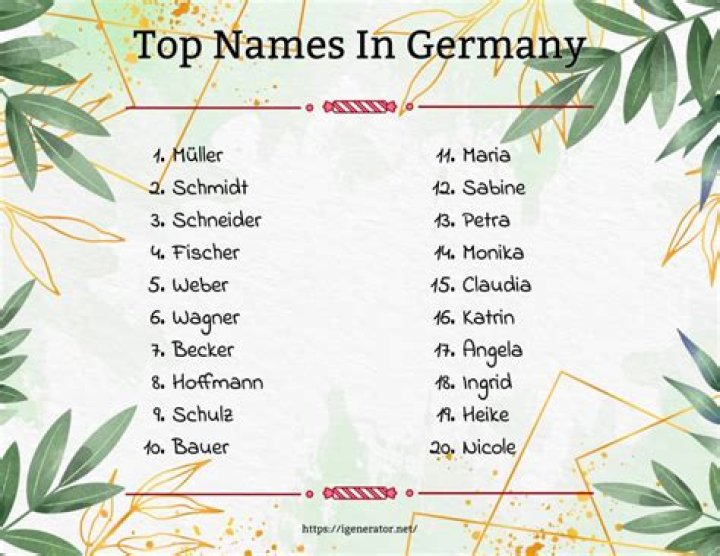 Is schultz a german name?