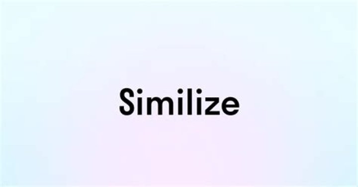 Is similize a real word?