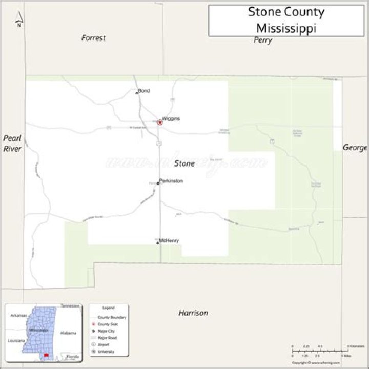 Is stone county ms a dry county?