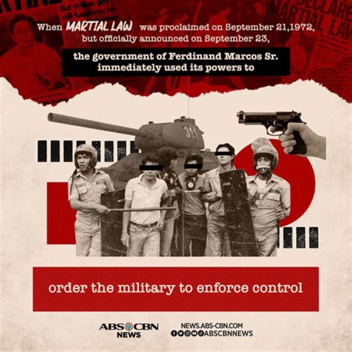 Is the government enacted martial law?