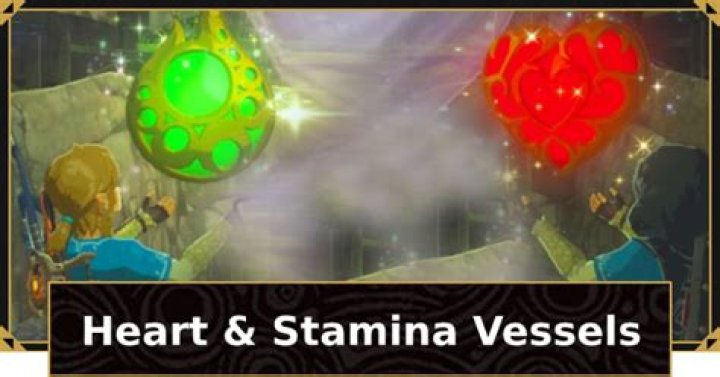 Is there a maximum number of stamina vessels and heart containers?