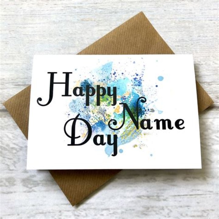 Is there any significance to my nameday?