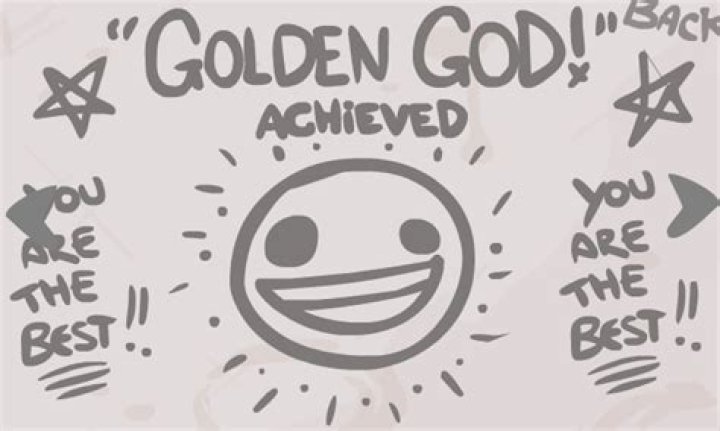 Is unlocking all the items enough for the Golden God achievement?
