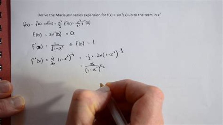 Maclaurin expansion of $\arcsin x$