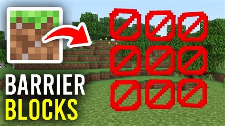 Make barrier blocks visible