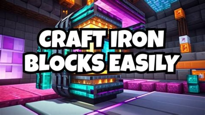Make Logistic Pipes auto craft Iron Blocks
