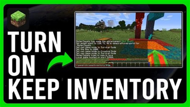 Minecraft gamerule keepinventory [duplicate]