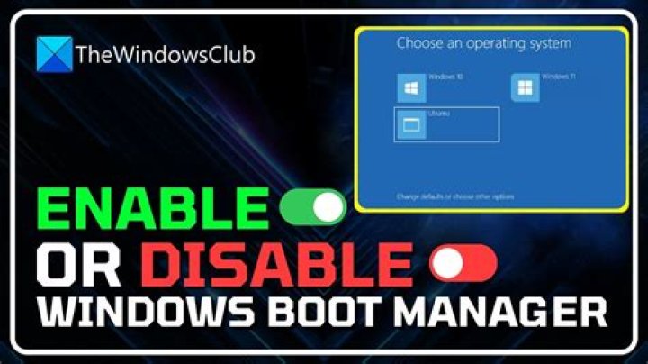 Not booting into Windows Boot Manager