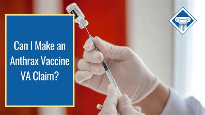 On the anthrax vaccination?