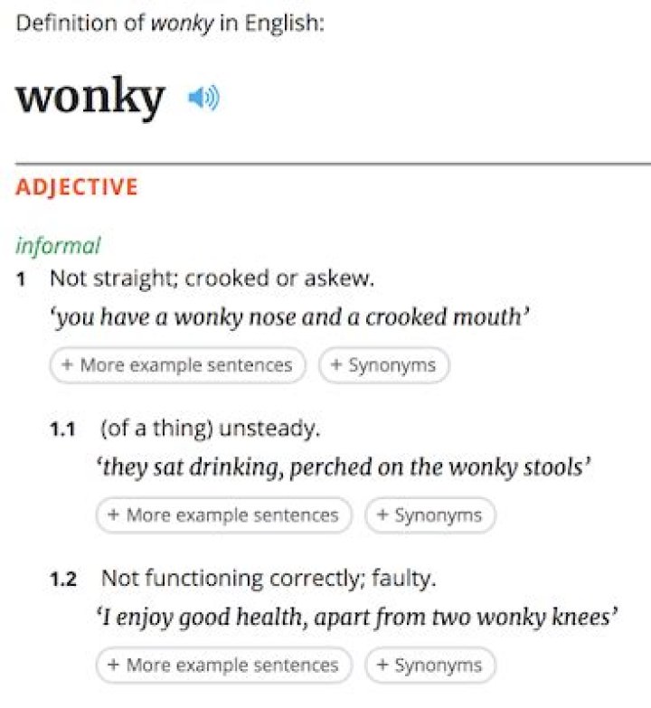 On the wonk meaning?
