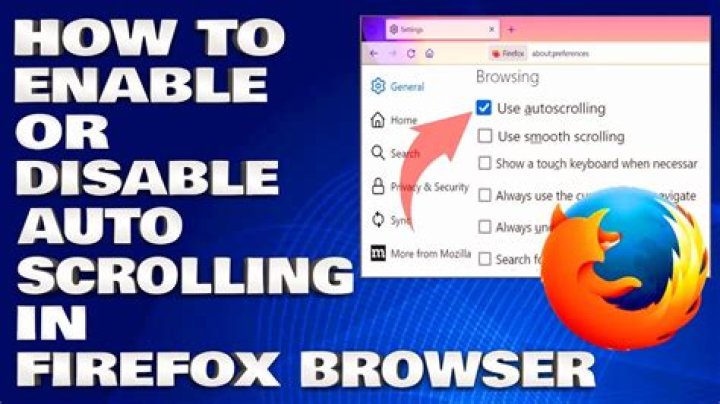 Precise scrolling in Firefox?