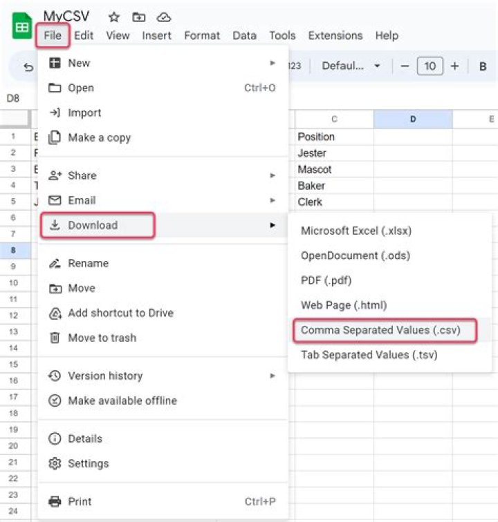 print contents of a directory structure (filesystem) to CSV on the command line