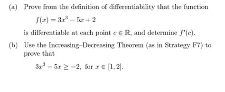 Prove that a function is irreducible