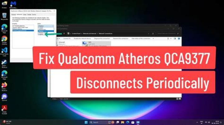 Qualcomm Atheros QCA9377 disconnects periodically
