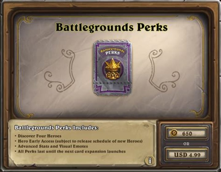 Should i buy battlegrounds perks?