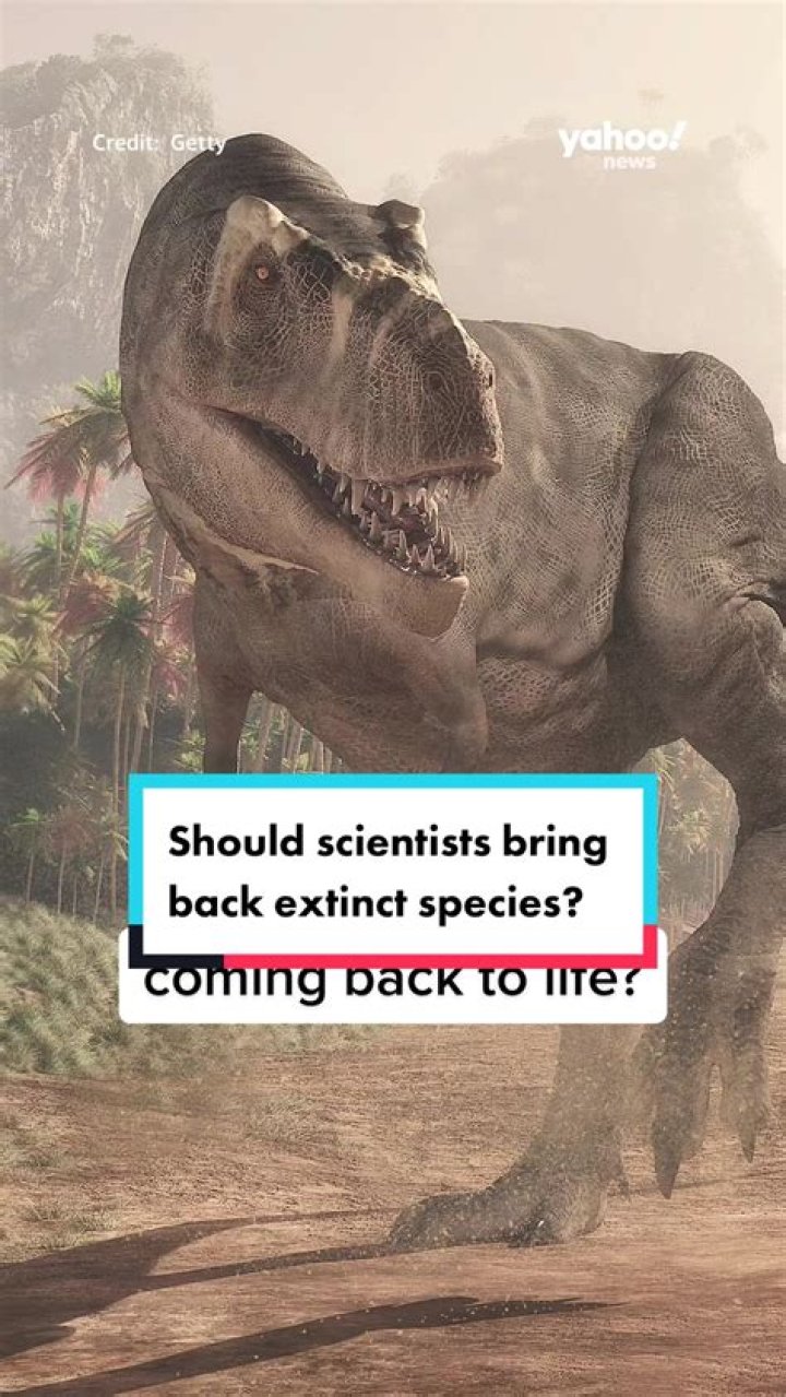 Should scientists bring back extinct species?