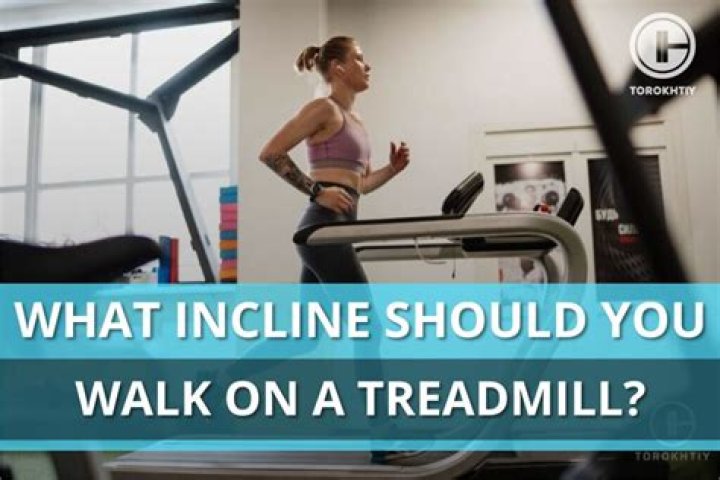 Should you run on an incline on a treadmill?