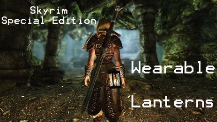 Skyrim Wearable Lantern Mod and Hunterborn Crafting Lantern oil