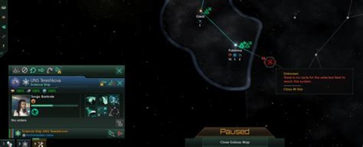 "There is no route" to neighboring uninhabited planet