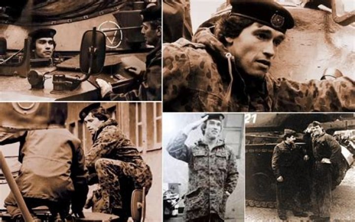 Was arnold schwarzenegger in the military?