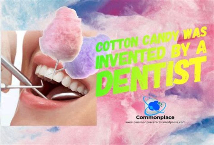 Was cotton candy created by a dentist?