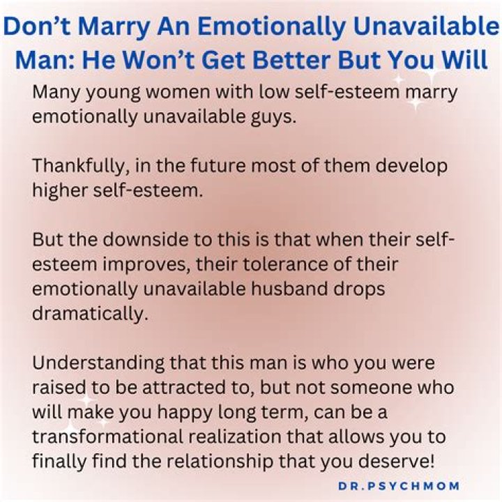 Was my boyfriend emotionally unavailable?
