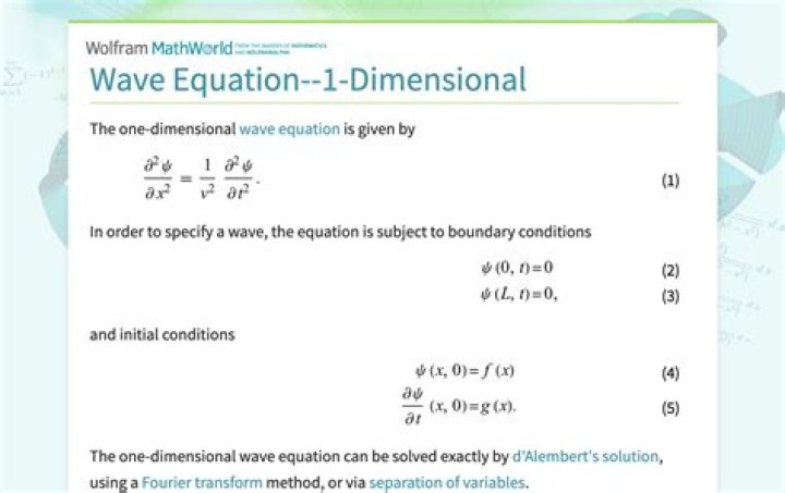 Wave equation boundary condition