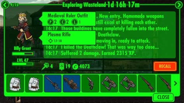 Weapon Preference - Explore Mode