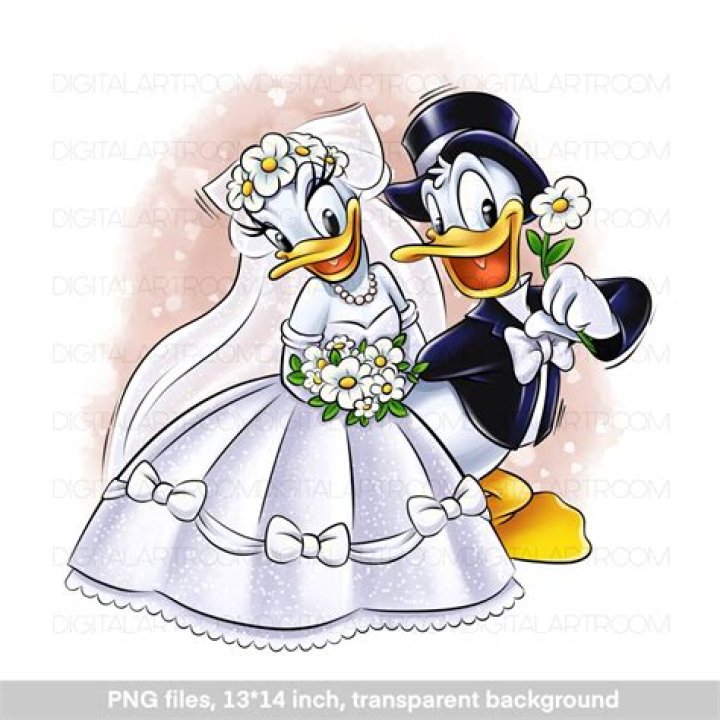 Were donald and daisy duck married?