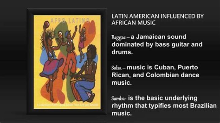 What afro latin american music?