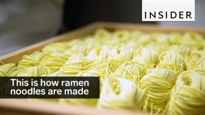What are noodles made out of?