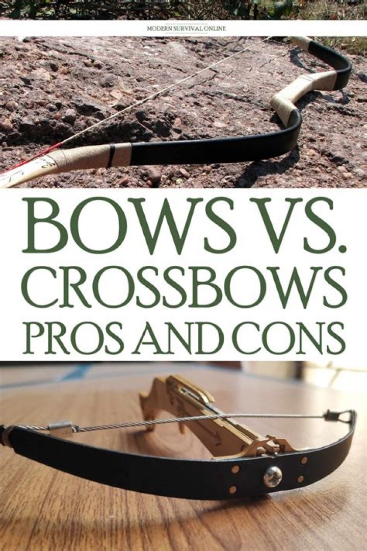 What are the advantages of bows vs crossbows in runescape?