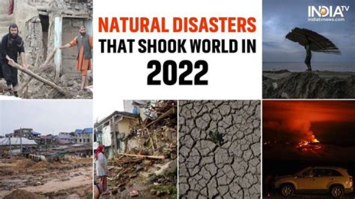 What are the natural disasters in the world?