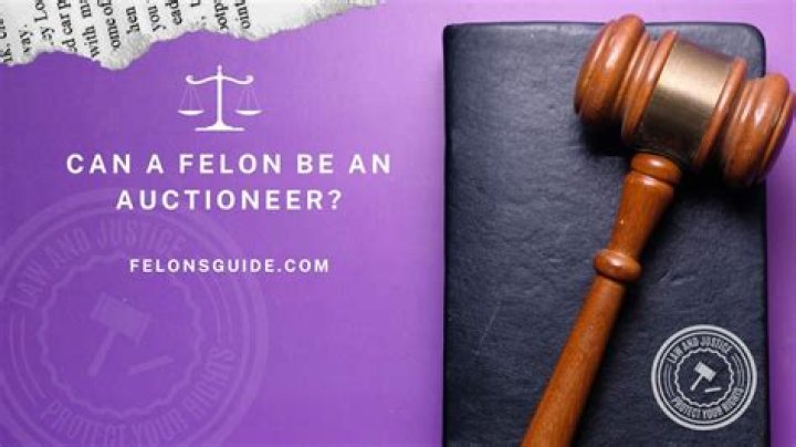 What can felons not do?